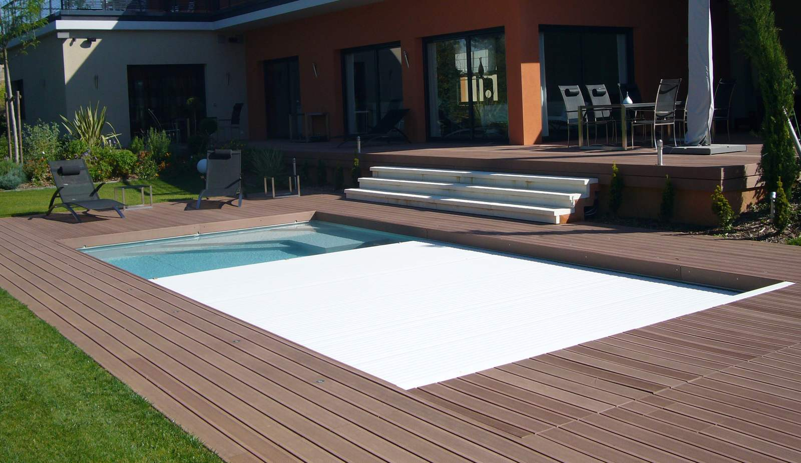 Volet roulant piscine sur-mesure